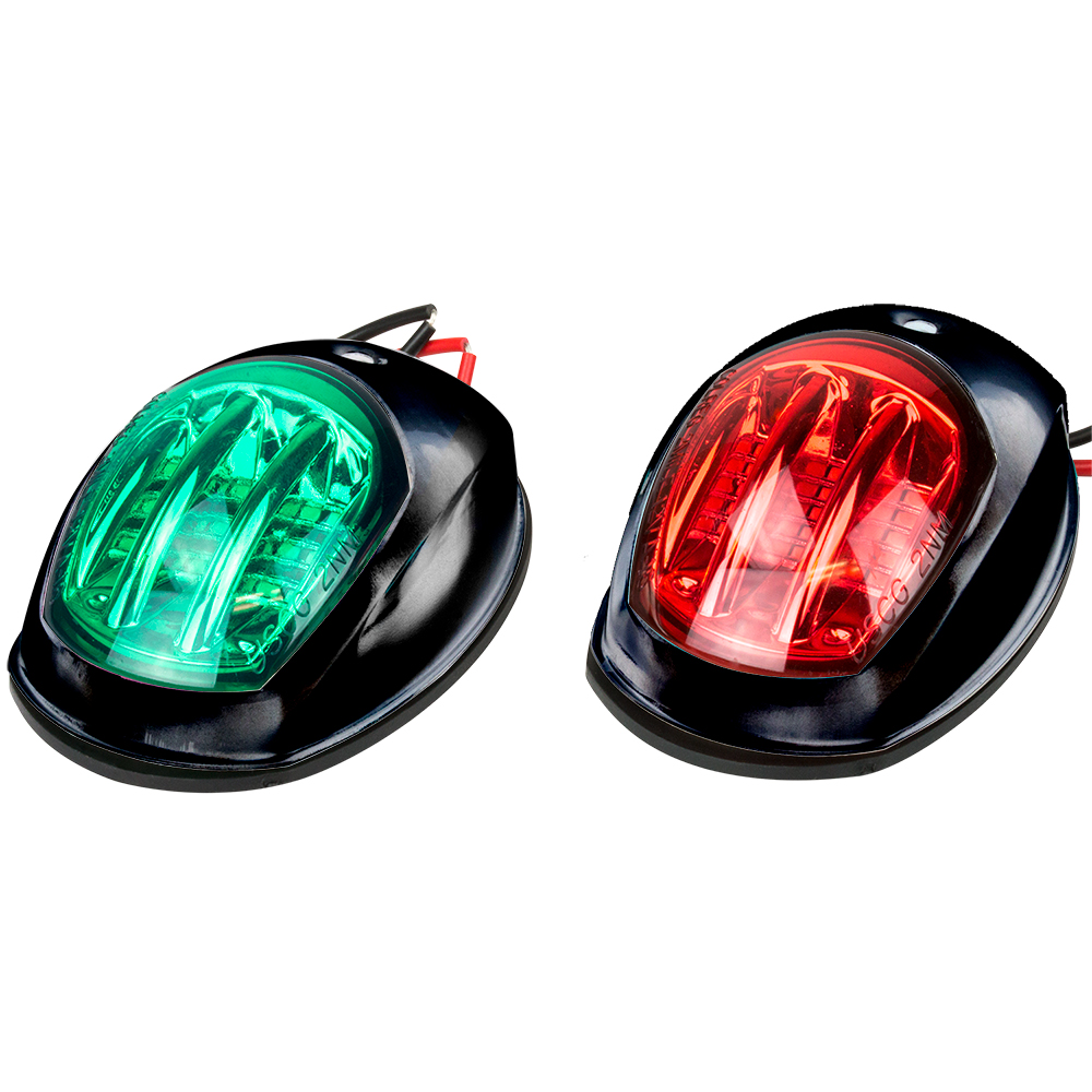 Sea-Dog Black LED Navigation Lights - Port & Starboard 1 Sea-Dog Black LED Navigation Lights - Port & Starboard product image