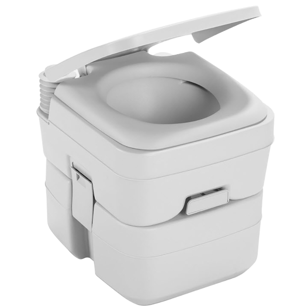 Dometic™ 965 MSD Portable Toilet w/Mounting Brackets - 5 Gallon - Platinum 1 Dometic™ 965 MSD Portable Toilet w/Mounting Brackets - 5 Gallon - Platinum product image