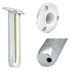 Tigress Round Head Closed Base Rod Holder - 15° - 9" product image