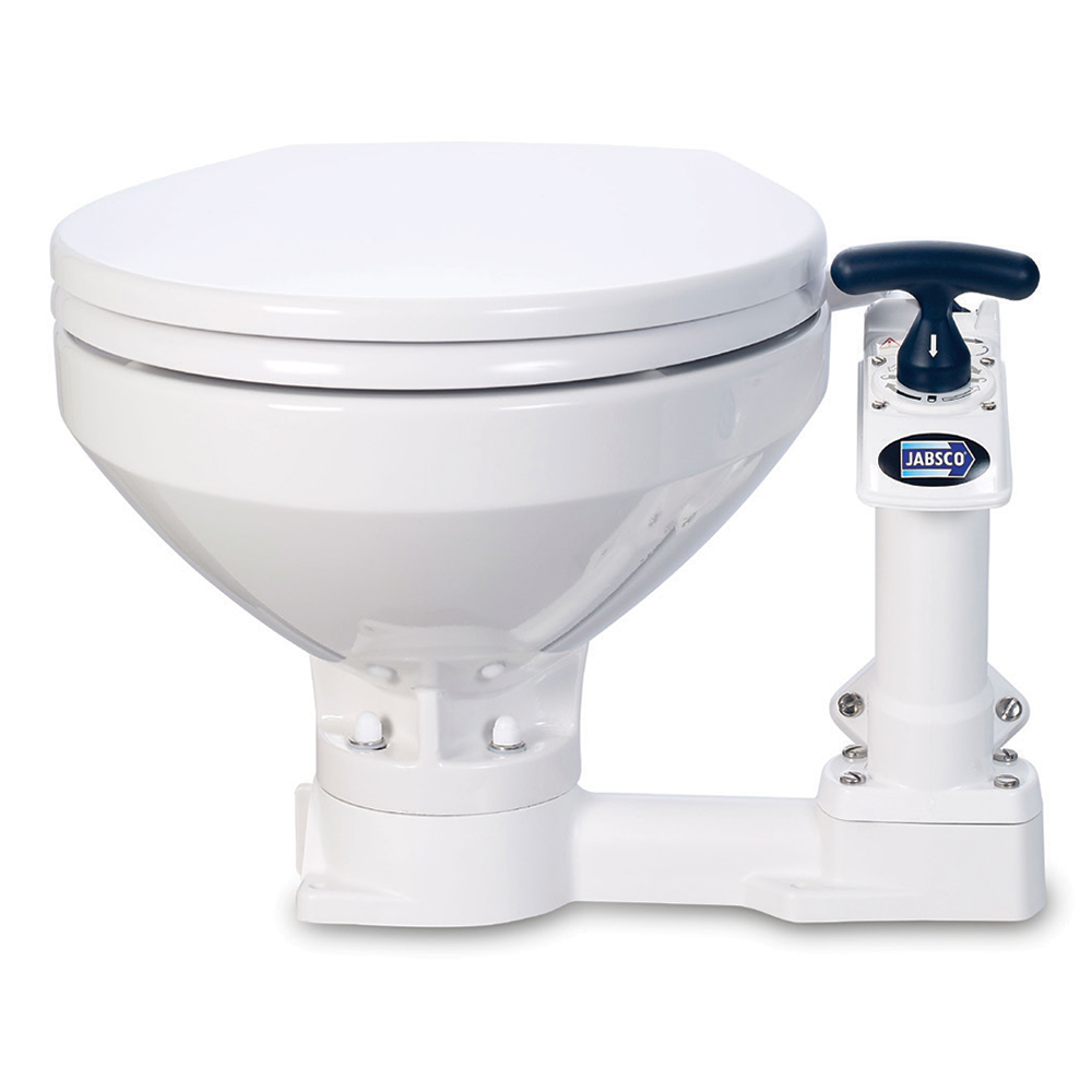 Jabsco Manual Marine Toilet - Regular Bowl 1 Jabsco Manual Marine Toilet - Regular Bowl product image