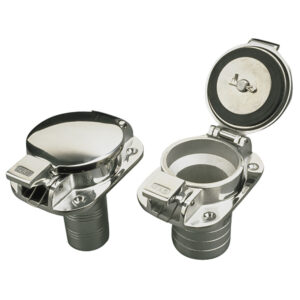 Sea-Dog Stainless Steel Flip Top Deck Fill - Gas - 1-1/2" Hose product image