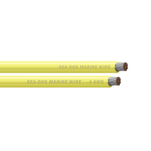 Sea-Dog 4 AWG Yellow Battery Cable - 25' product image