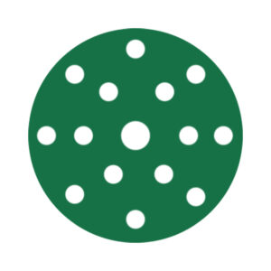 RUPES PROCUT Film Abrasive Discs 150 mm (6") – 15 Holes – P800 Grit — Box of 50 Pieces