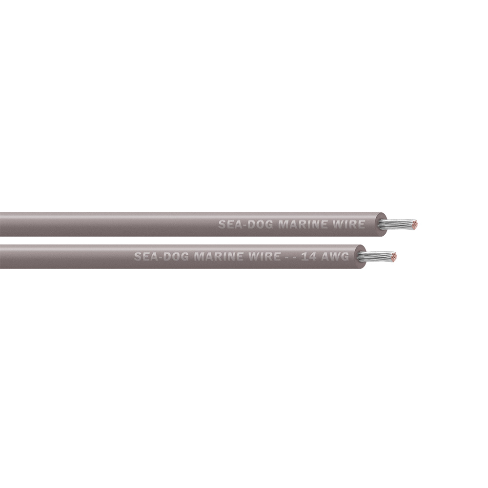 Sea-Dog 14 AWG Grey Primary Wire - 100' 1 Sea-Dog 14 AWG Grey Primary Wire - 25' product image