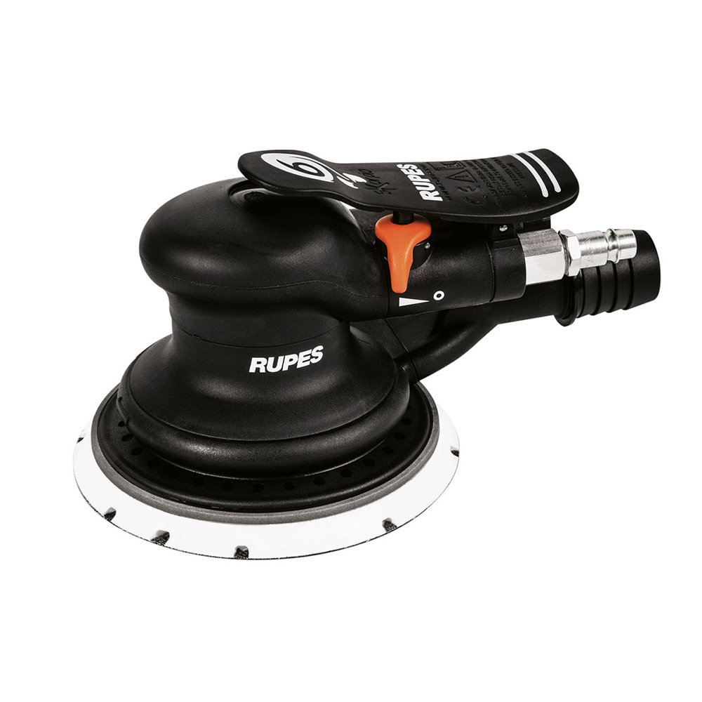 RUPES Random Orbital Palm Pneumatic Sander with 125 mm Pad & 9 mm Orbit-Skorpio III (Central Vac) 1 RUPES Random Orbital Palm Pneumatic Sander with 125 mm Pad & 3 mm Orbit-Skorpio III (Central Vac)