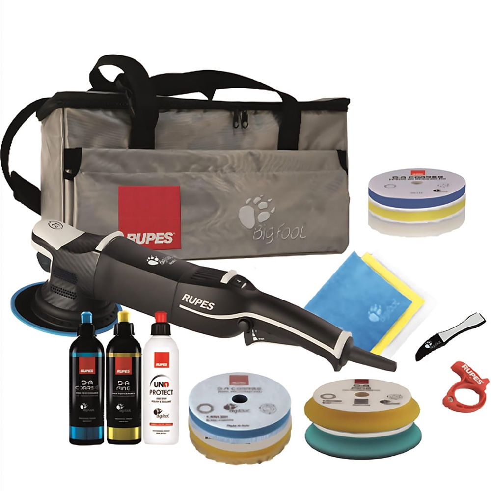 RUPES Random Orbital Polisher BigFoot LHR21 Mark V Complete Kit 1 RUPES Random Orbital Polisher BigFoot LHR21 Mark V Complete Kit