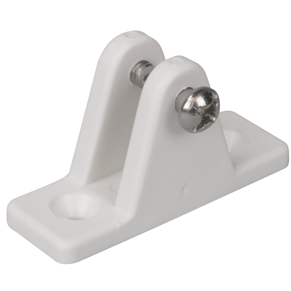 Sea-Dog Nylon Deck Hinge - White 1 Sea-Dog Nylon Deck Hinge - White product image