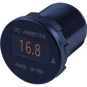 Sea-Dog Round OLED DC Amp Meter - 0 Amp-100 Amp product image