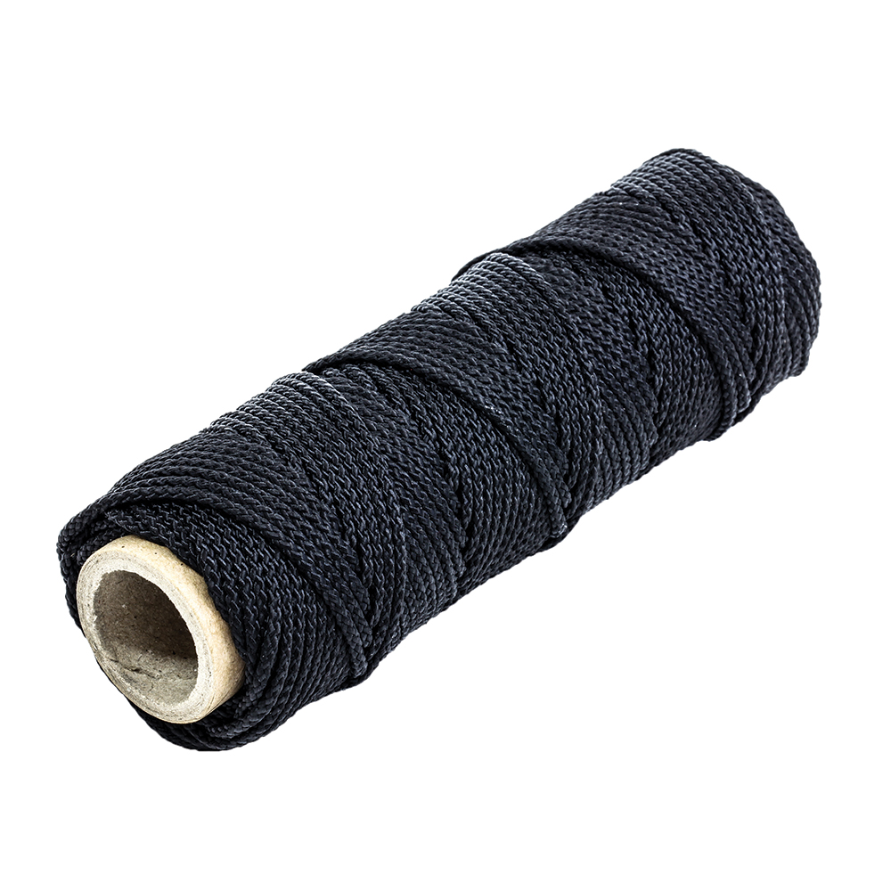 Tigress 100' of 300lb Nylon Braid - Black 1 Tigress 100' of 300lb Nylon Braid - Black product image