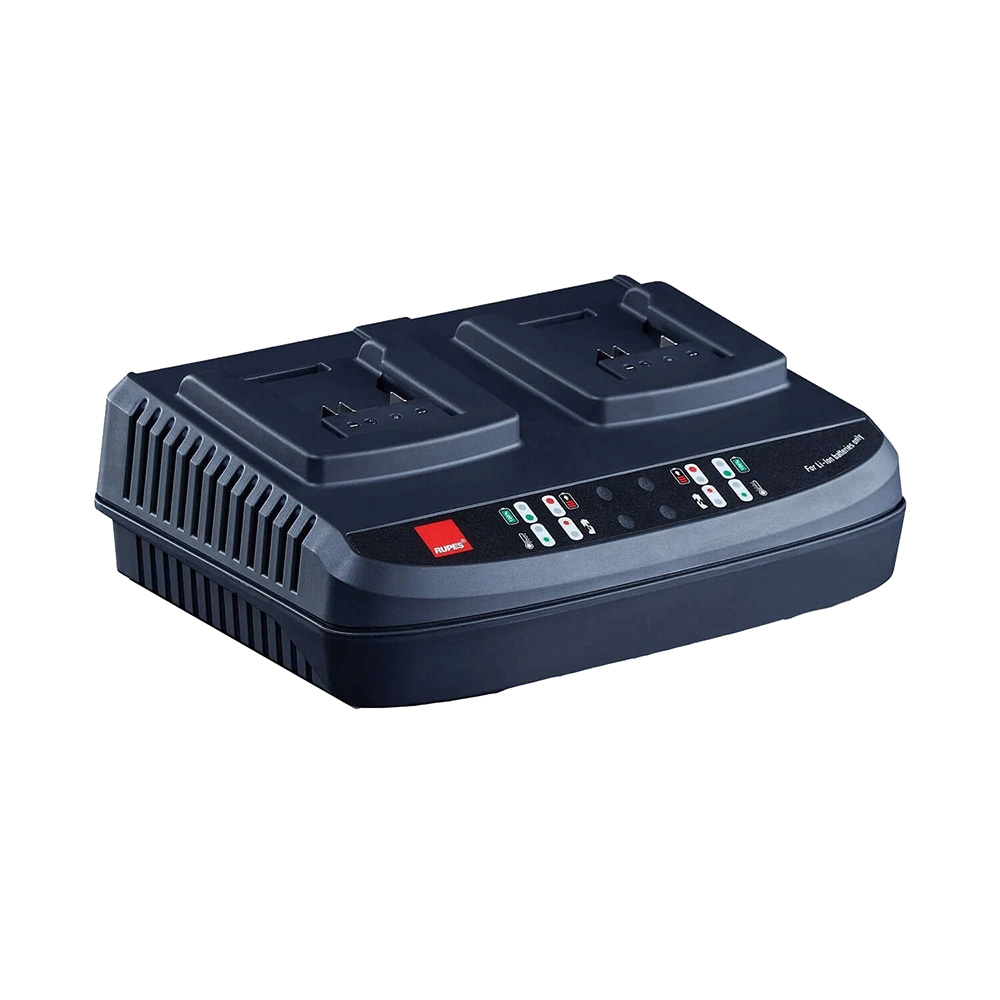 RUPES Dual Battery Charger for iBrid HLR15 & HLR21 Batteries with LED Indicators 1 RUPES Dual Battery Charger for iBrid HLR15 & HLR21 Batteries with LED Indicators