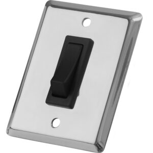 Sea-Dog Single Gang Wall Switch - Stainless Steel product image