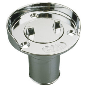 Sea-Dog Hose Deck Fill w/Splash Guard - Die Cast Zinc Chrome Plated product image