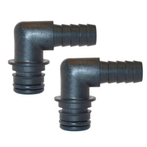 Jabsco Port Kit 90-Degree Elbow 1/2" Hose Fitting - Pair product image