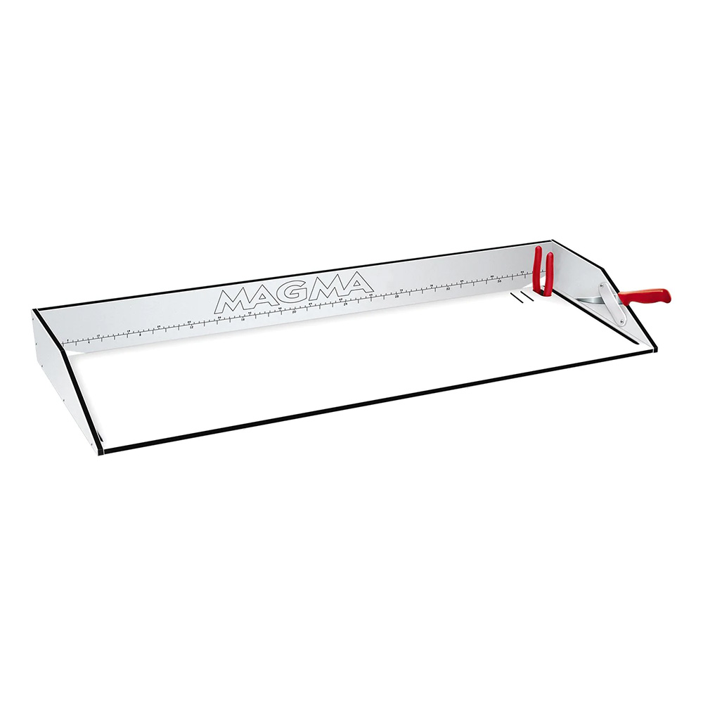Magma 41" First Mate Dual Mount Filet Table - White & Black 1 Magma 41" First Mate Dual Mount Filet Table - White & Black product image