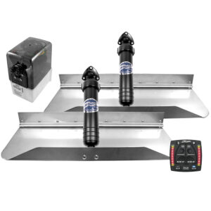 Bennett Marine 24x9 Hydraulic Trim Tab System w/One Box Indication product image