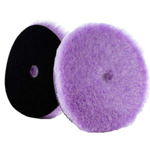 Lake Country Purple Foamed Wool Buffing/Polishing Pad 5.5" x .75" product image