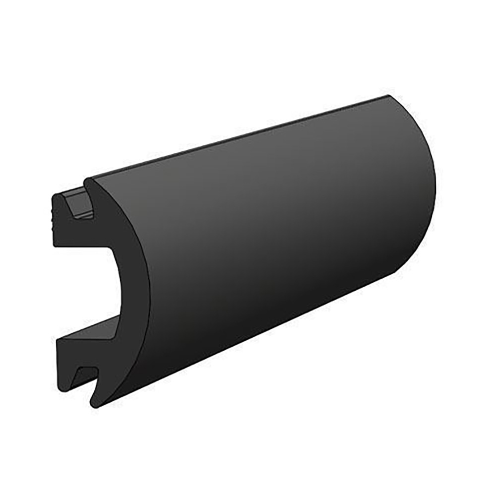 TACO 70' Flexible Black Rub Rail Insert 1-3/16" x 1/2" 1 TACO 70' Flexible Black Rub Rail Insert 1-3/16" x 1/2" product image