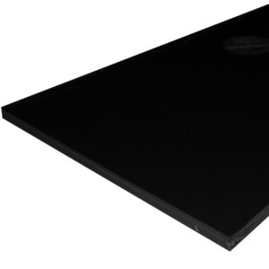 TACO Marine Lumber - 12" x 27" x 1/2" - Black Starboard product image