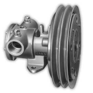 Jabsco 1-1/4" Electric Clutch Pump - Double A Groove Pulley - 12V product image