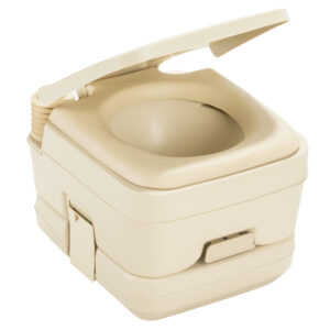 Dometic™ 962 Portable Toilet - 2.5 Gallon - Parchment product image