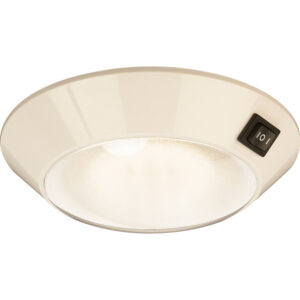 Sea-Dog White Plastic LED Dome Light 4" Day/Night - Clear/Red Bulb product image