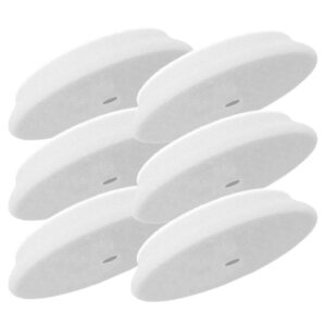 RUPES D-A Ultra Fine Polishing Foam Pad 40 mm – White — 6-Pack