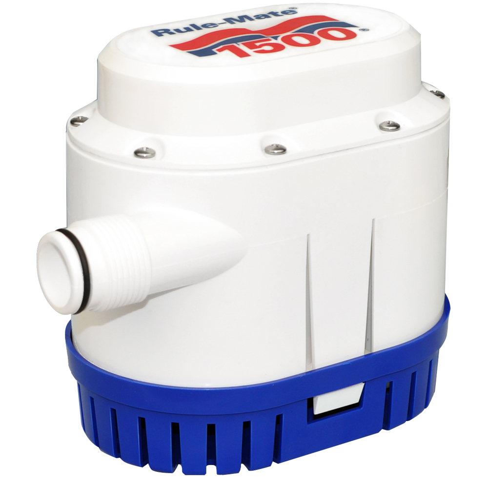 Rule Rule-Mate® 1500 GPH Fully Automated Bilge Pump - 12V 1 Rule Rule-Mate® 1500 GPH Fully Automated Bilge Pump - 12V product image
