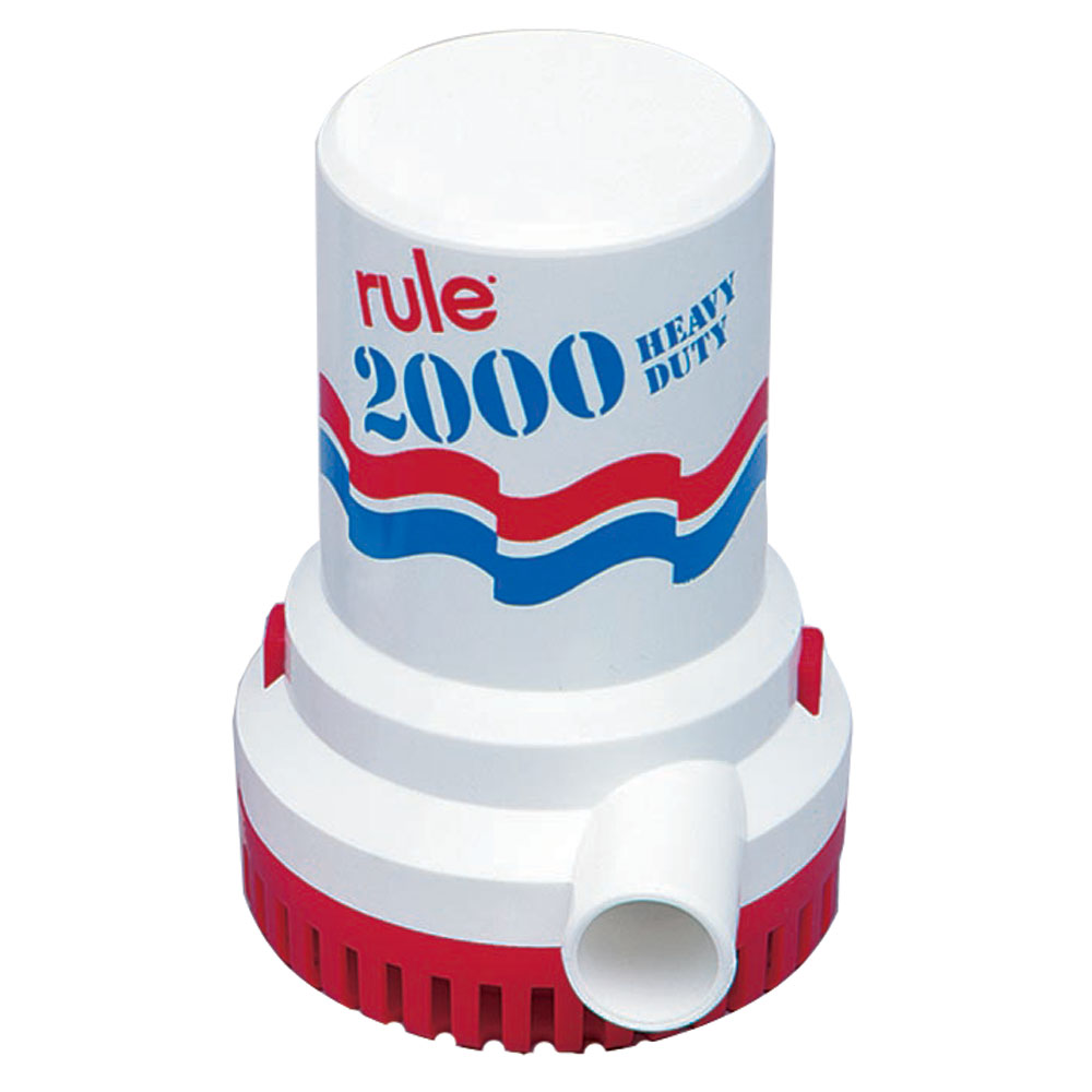Rule 2000 G.P.H. Bilge Pump 1 Rule 2000 G.P.H. Bilge Pump