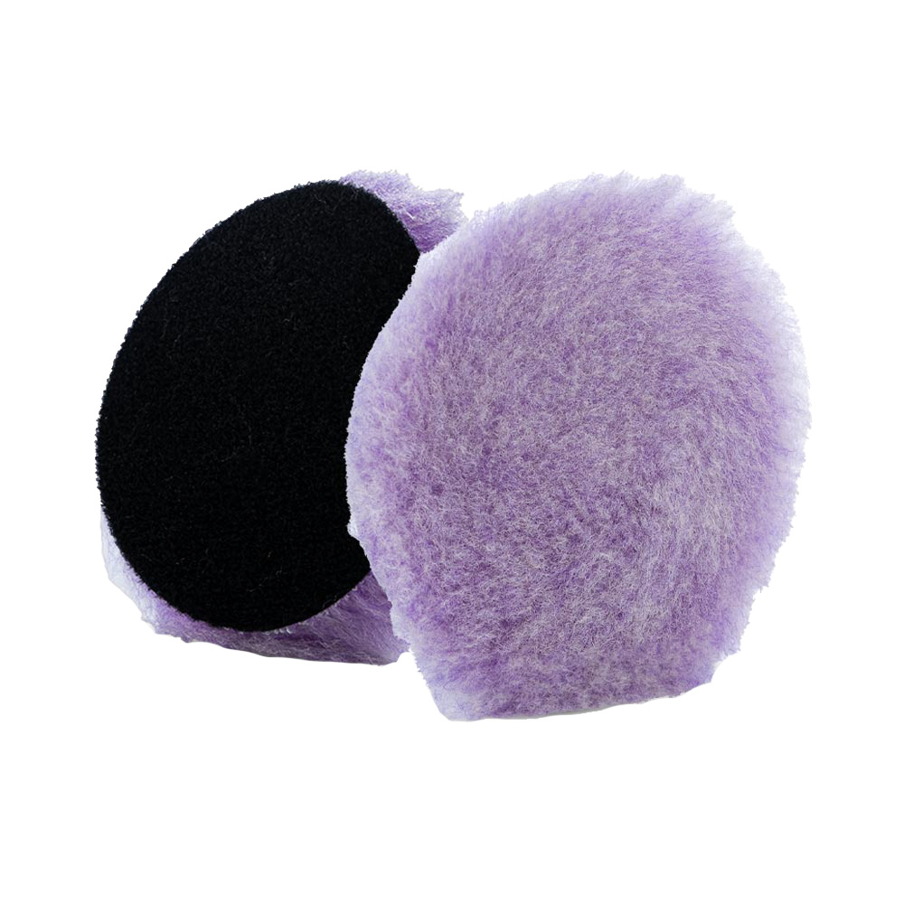 Lake Country Purple Foamed Wool Buffing/Polishing Pad 3.5" x .75" 1 Lake Country Purple Foamed Wool Buffing/Polishing Pad 3.5" x .75"
