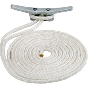Sea-Dog Double Braided Nylon Dock Line - 5/8" x 25' - White product image