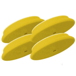 RUPES D-A Fine Finishing Foam Pad 70 mm – Yellow — 4-Pack