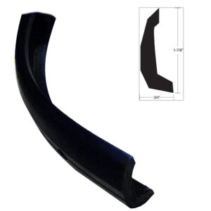 TACO Semi-Rigid Rub Rail Kit - Black w/No Insert - 30' product image