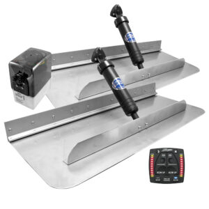 Bennett Marine 30x12 Hydraulic Trim Tab System w/One Box Indication product image
