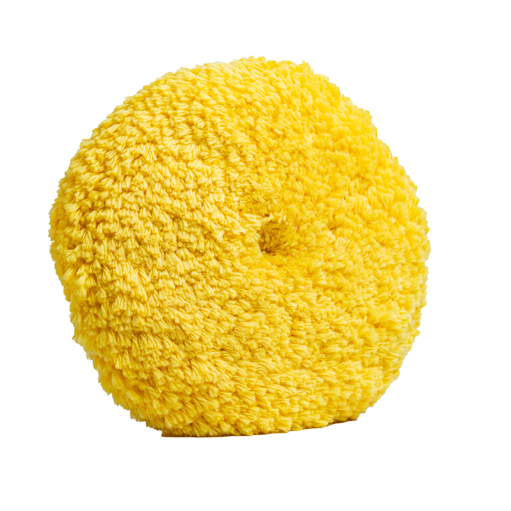 Lake Country Yellow Twisted Acrylic & Wool Pad 8" x 1.5" Quick Disconnect 1 Lake Country Yellow Twisted Acrylic & Wool Pad 8" x 1.5" Quick Disconnect product image