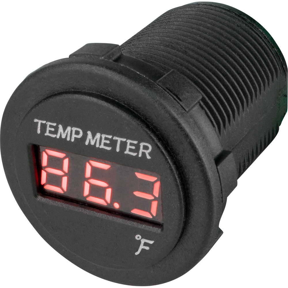 Sea-Dog Round Red LED Temperature Meter 1 Sea-Dog Round Red LED Temperature Meter product image