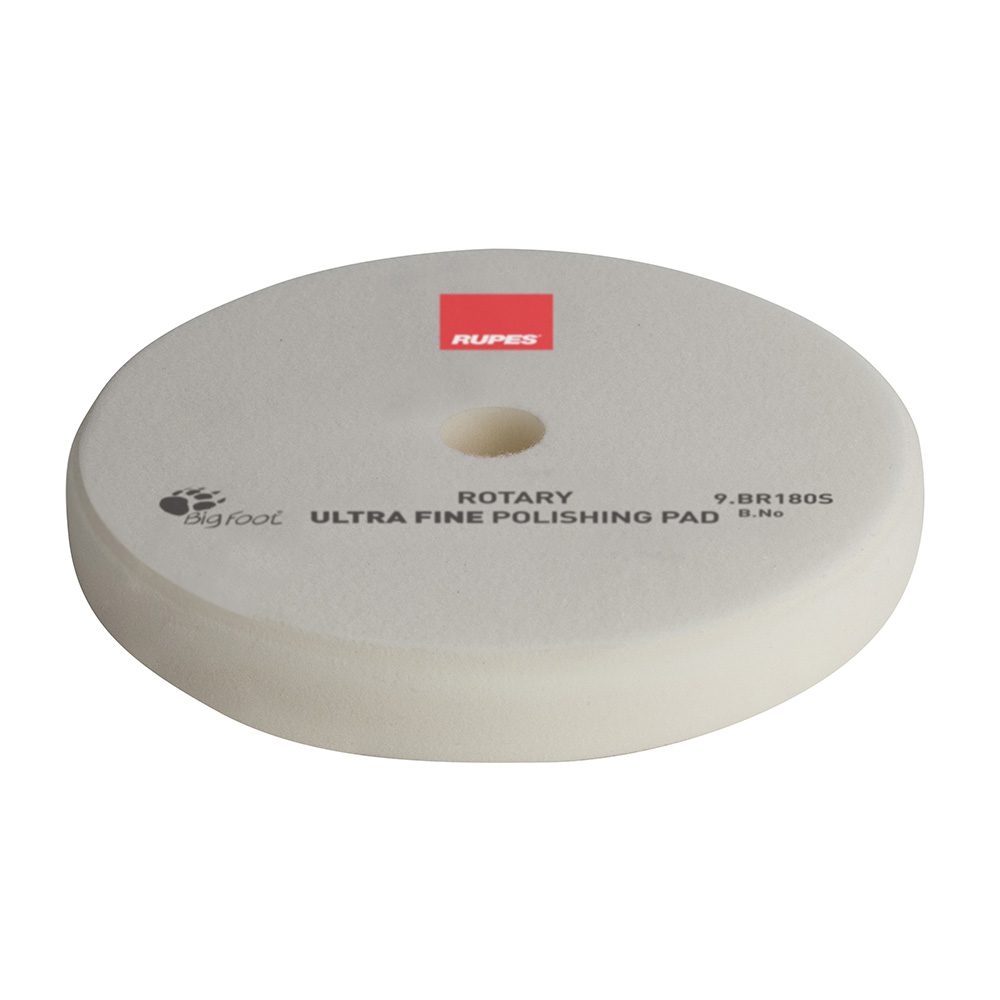 RUPES Rotary Ultra-Fine Polishing Foam Pad 155/160 mm – White 1 RUPES Rotary Ultra-Fine Polishing Foam Pad 155/160 mm – White