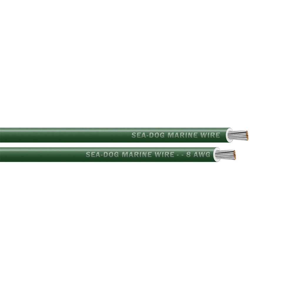 Sea-Dog 8 AWG Green Primary Wire - 25' 1 Sea-Dog 8 AWG Green Primary Wire - 25' product image