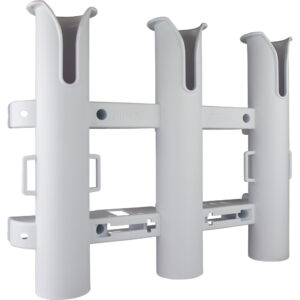 Sea-Dog Triple Threat Three Pole Rod Holder - White product image