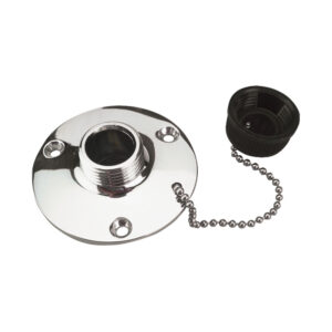 Sea-Dog Washdown Water Outlet - Chrome Plated Brass product image