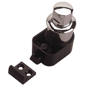 Sea-Dog Push Button Rim Latch - Polished Chrome product image