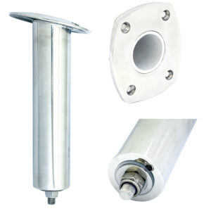 Tigress 4 Hole Extra Long Swivel Rectangular Head Rod Holder - 15° - 12-1/2" product image