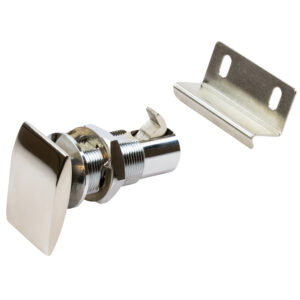 Sea-Dog Push Button Cabinet Latch - Rectangular product image