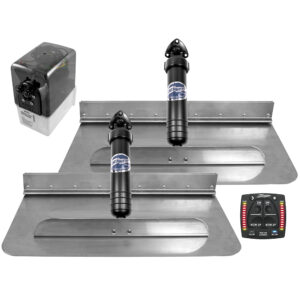 Bennett Marine 24x12 Hydraulic Trim Tab System w/One Box Indication product image