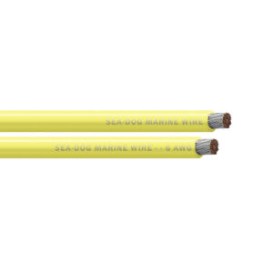 Sea-Dog 6 AWG Yellow Battery Cable - 25' product image