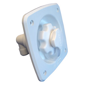 Jabsco Flush Mount Water Pressure Regulator 45psi - White product image