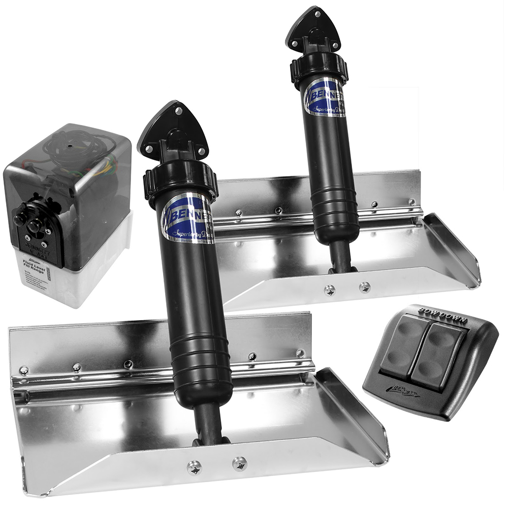 Bennett Trim Tab 12" x 9" Sport Tab System 1 Bennett Trim Tab 12" x 9" Sport Tab System product image