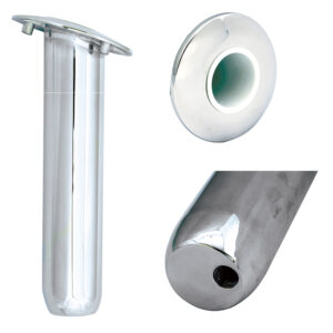 Tigress Blind Mount Round Head Closed Base Rod Holder - 30° - 9" product image