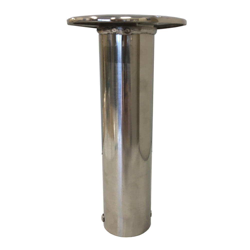 Tigress Economy Stainless Steel Gunnel Mount Rod Holder- 0° 1 Tigress Economy Stainless Steel Gunnel Mount Rod Holder- 0° product image