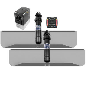 Bennett Marine 30x9 Hydraulic Trim Tab System w/One Box Indication product image