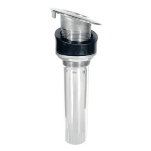 Tigress 9" 15-Degree Rod Holder - Screwless - Stainless Steel product image